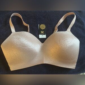 Wacoal Wireless Back Appeal Bra in rose dust size 34G
